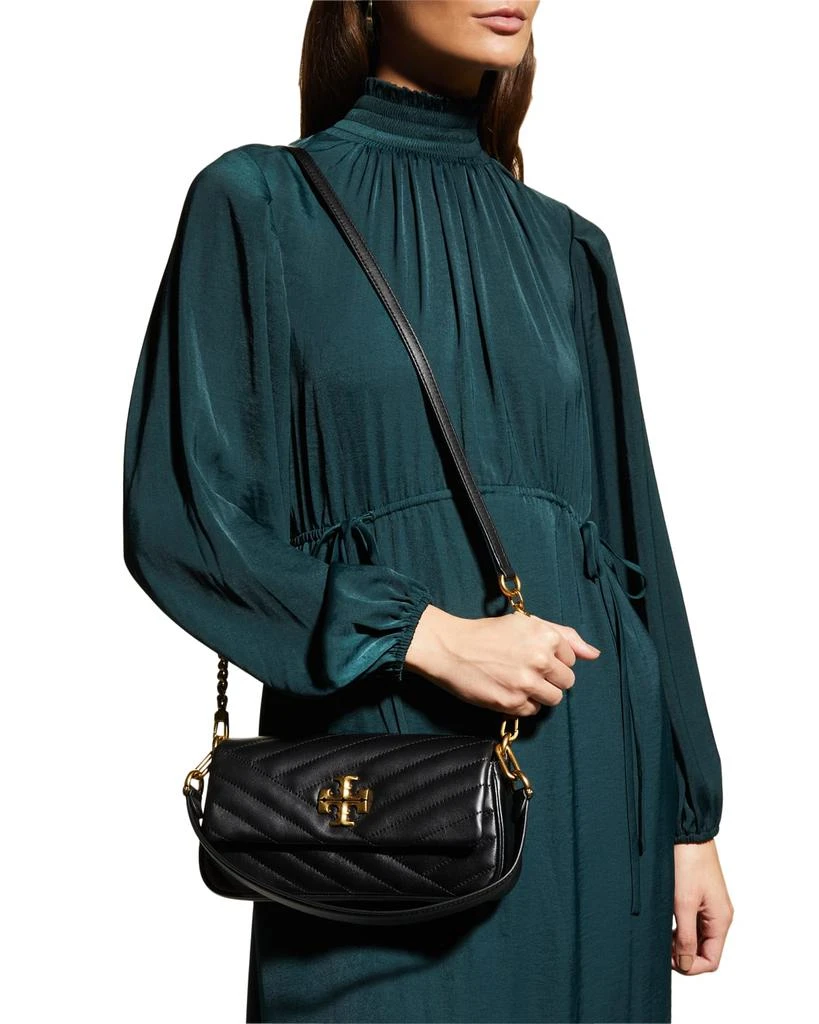 商品Tory Burch|Kira Small Chevron-Quilt Flap Shoulder Bag,价格¥3736,第2张图片详细描述