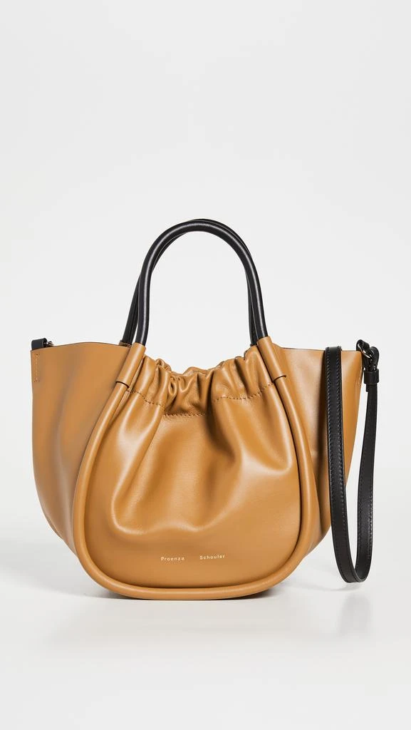 商品Proenza Schouler|Proenza Schouler 小号抽褶斜挎托特包,价格¥3339,第2张图片详细描述