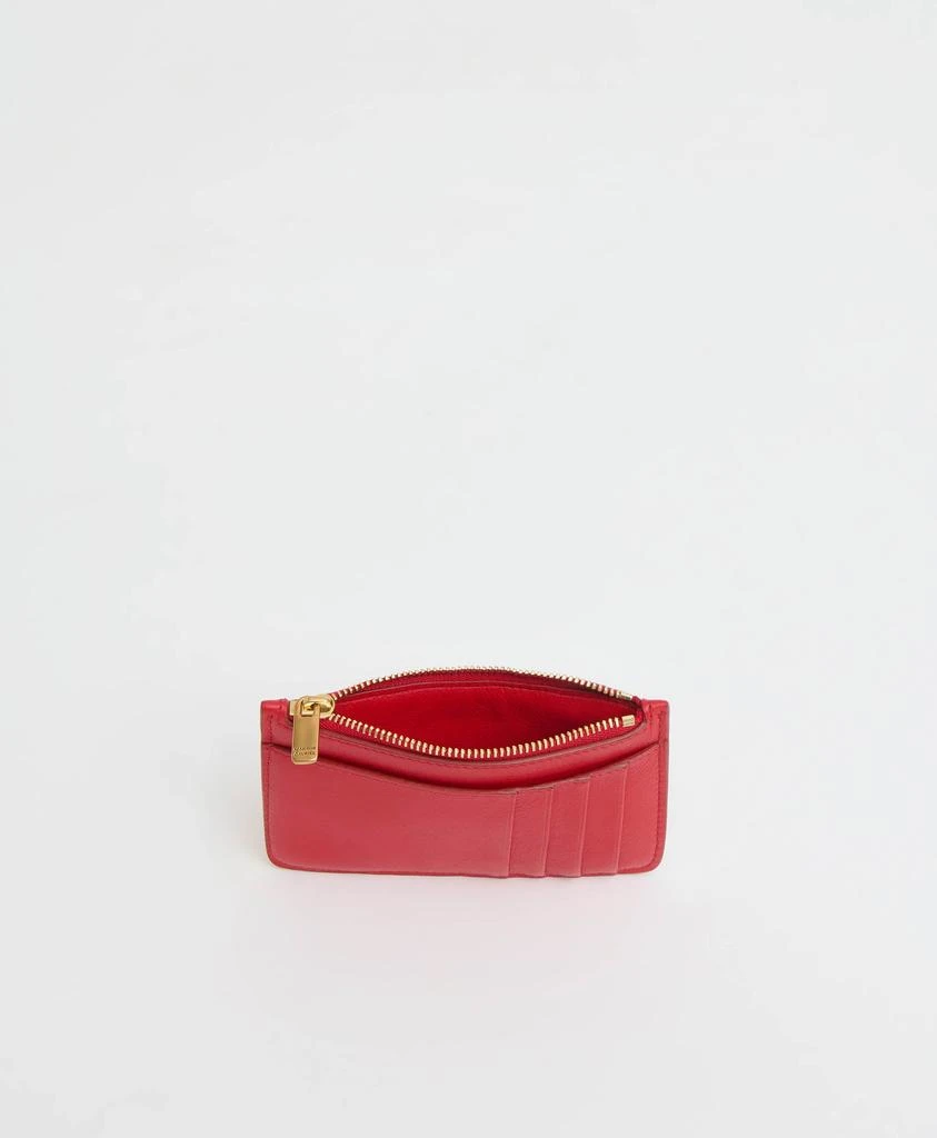 商品Mansur Gavriel|Zip Card Holder - Poppy,价格¥1473,第4张图片详细描述