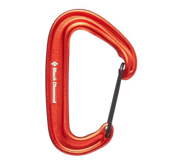 BLACK DIAMOND - MINIWIRE CARABINER - OS - Black 商品