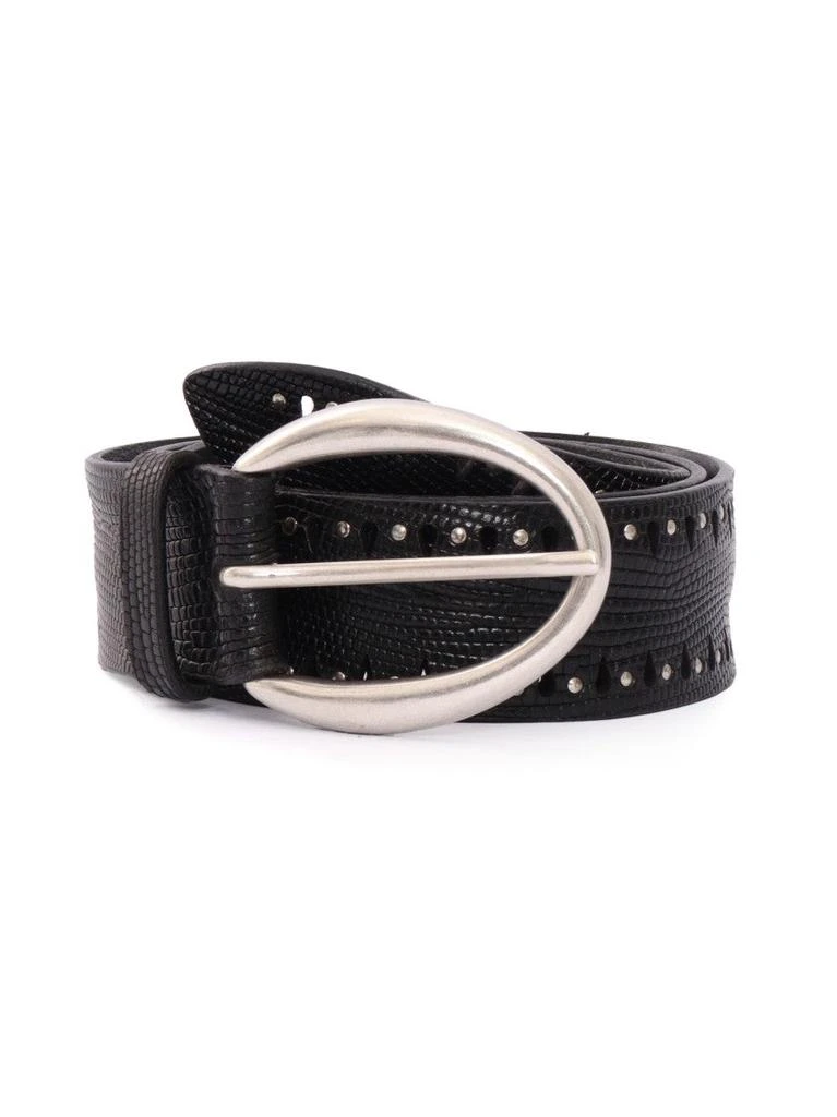 商品Claudio Orciani|Smooth Calf Leather Belt With Polished Finish,价格¥1913,第1张图片