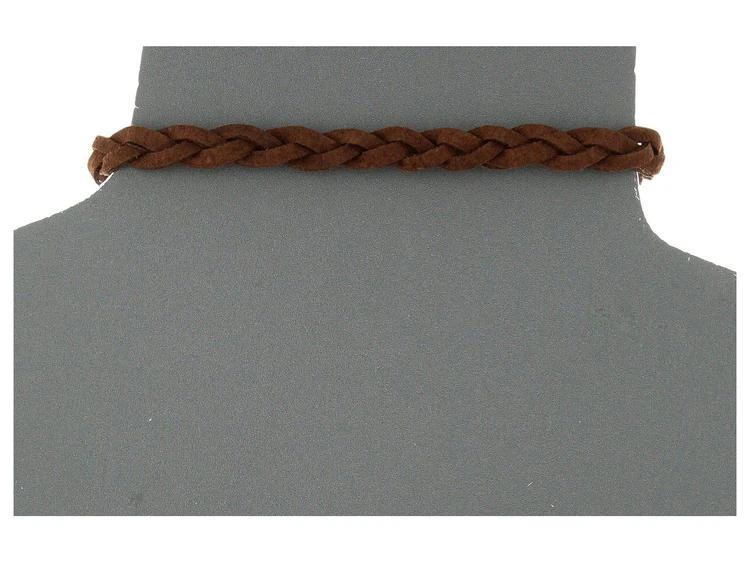 商品Vanessa Mooney|Braided Suede Choker Necklace,价格¥168,第2张图片详细描述