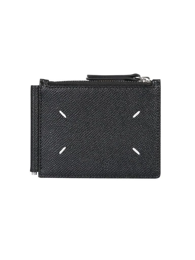 商品MAISON MARGIELA|Maison Margiela Small Leather Goods in Black,价格¥2225,第2张图片详细描述