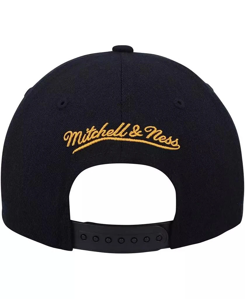 商品Mitchell and Ness|Men's Black Chicago Bulls Hardwood Classics 1997 NBA Champions Stretch Snapback Hat,价格¥298,第3张图片详细描述