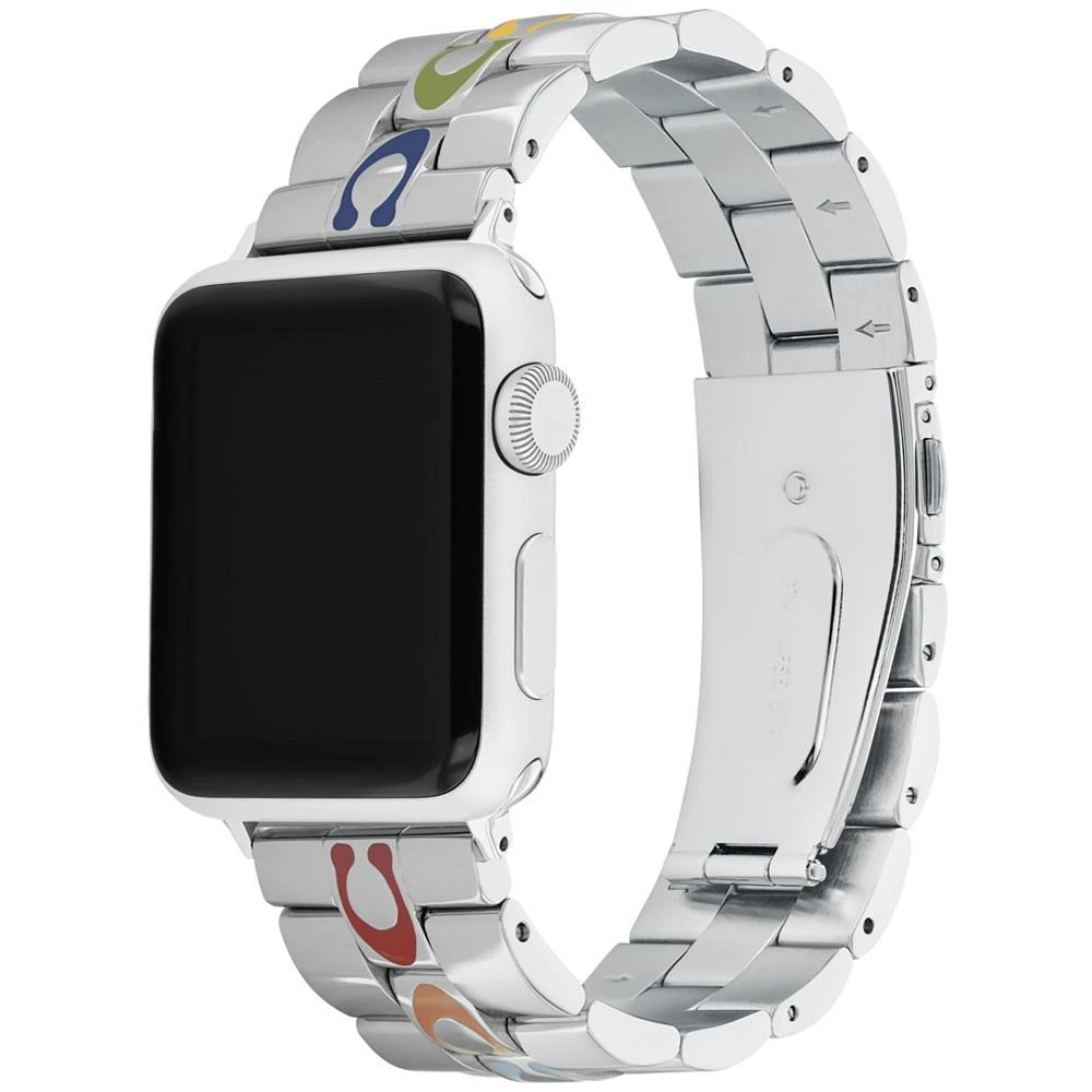 商品Coach|Stainless Steel Bracelet Apple Watch® Bracelet 38mm/40mm,价格¥935,第2张图片详细描述