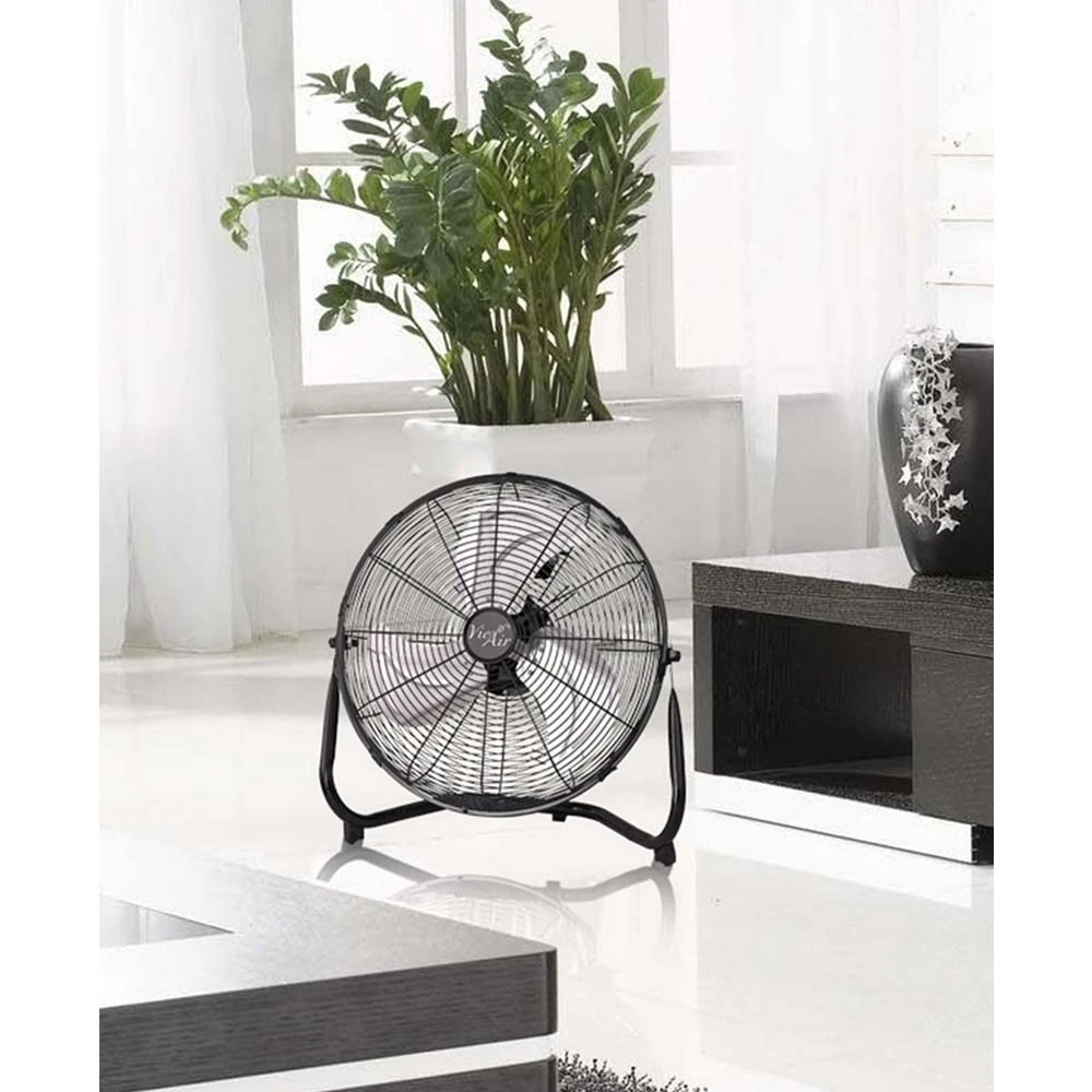 商品VieAir|Vie Air 14" Industrial High Velocity Heavy Duty Metal Floor Fan with 3 Speed Settings,价格¥441,第2张图片详细描述