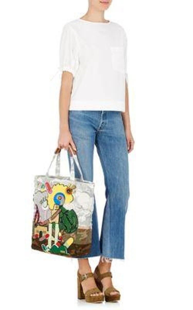 商品Marc Jacobs|Camouflage Denim Tote Bag,价格¥3531,第2张图片详细描述