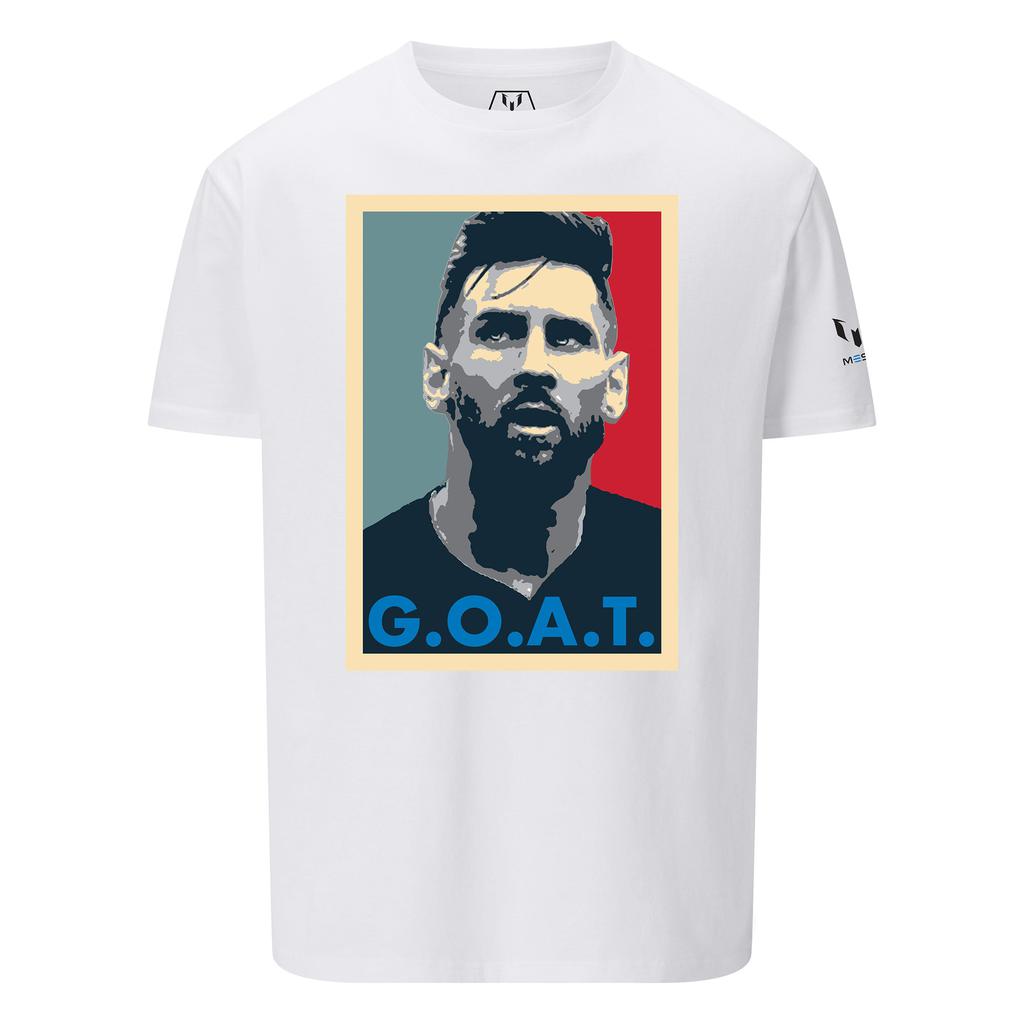 Messi Face of G.O.A.T. Graphic T-Shirt商品第3张图片规格展示