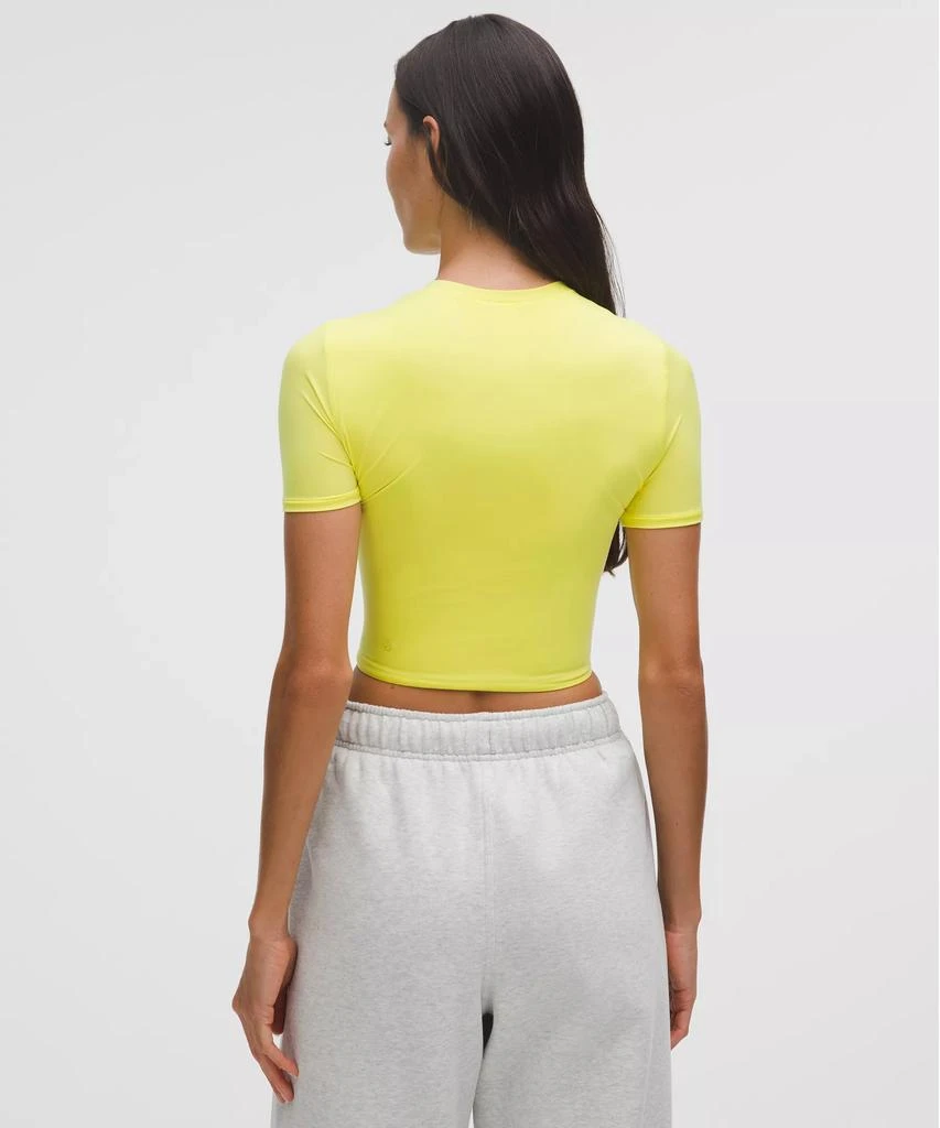 Wundermost Ultra-Soft Nulu Crewneck Cropped T-Shirt 商品