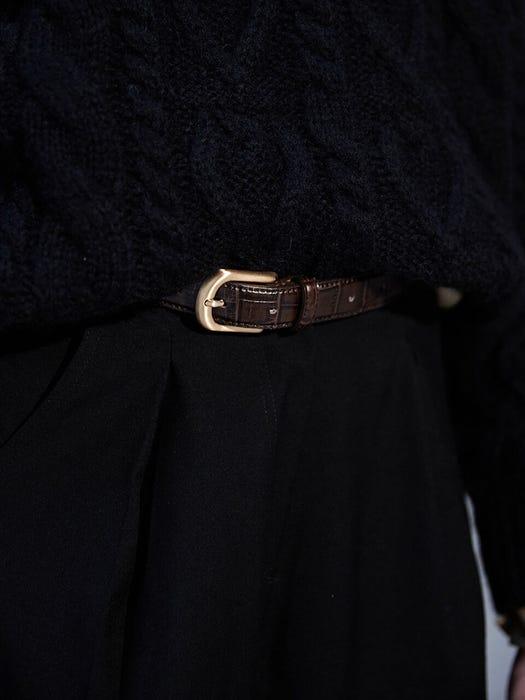 Sofia classic leather belt商品第3张图片规格展示