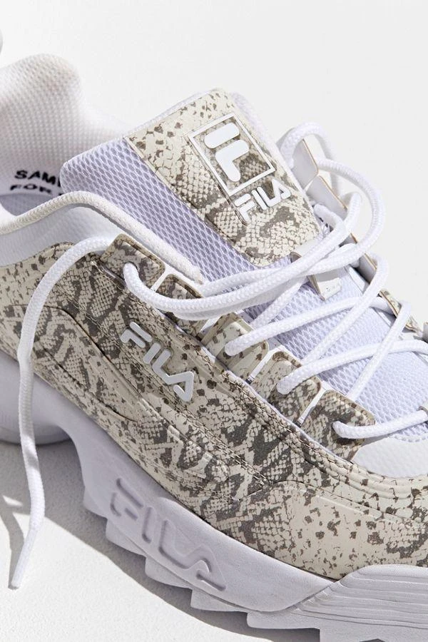 商品Fila|FILA UO Exclusive Snake Print Disruptor 2 Sneaker,价格¥415,第1张图片