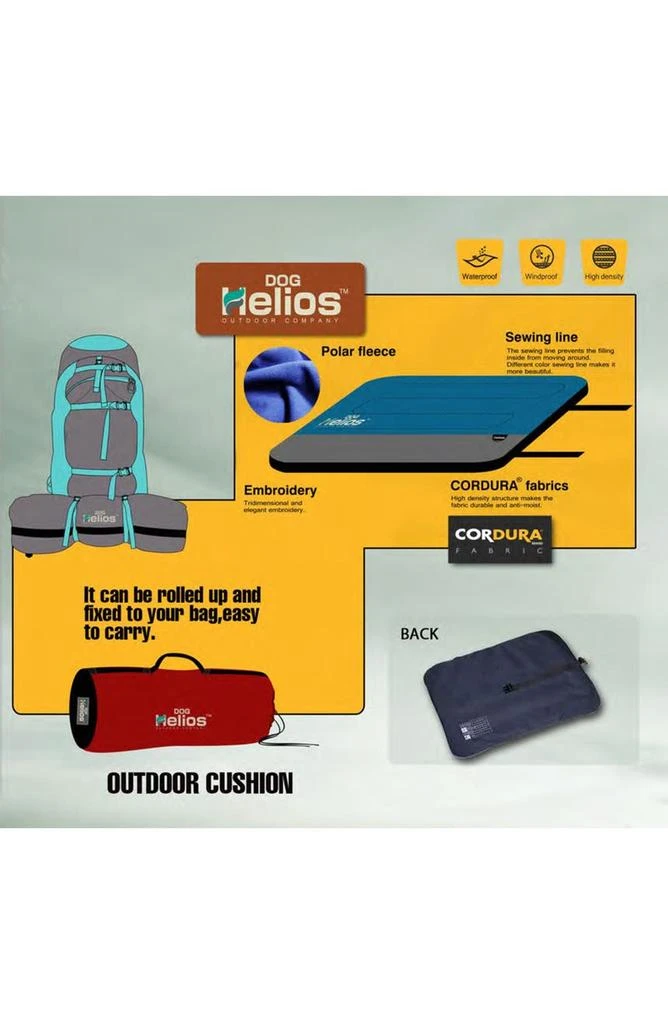 Helios Combat-Terrain Outdoor Cordura-Nyco Travel Folding Dog Bed 商品