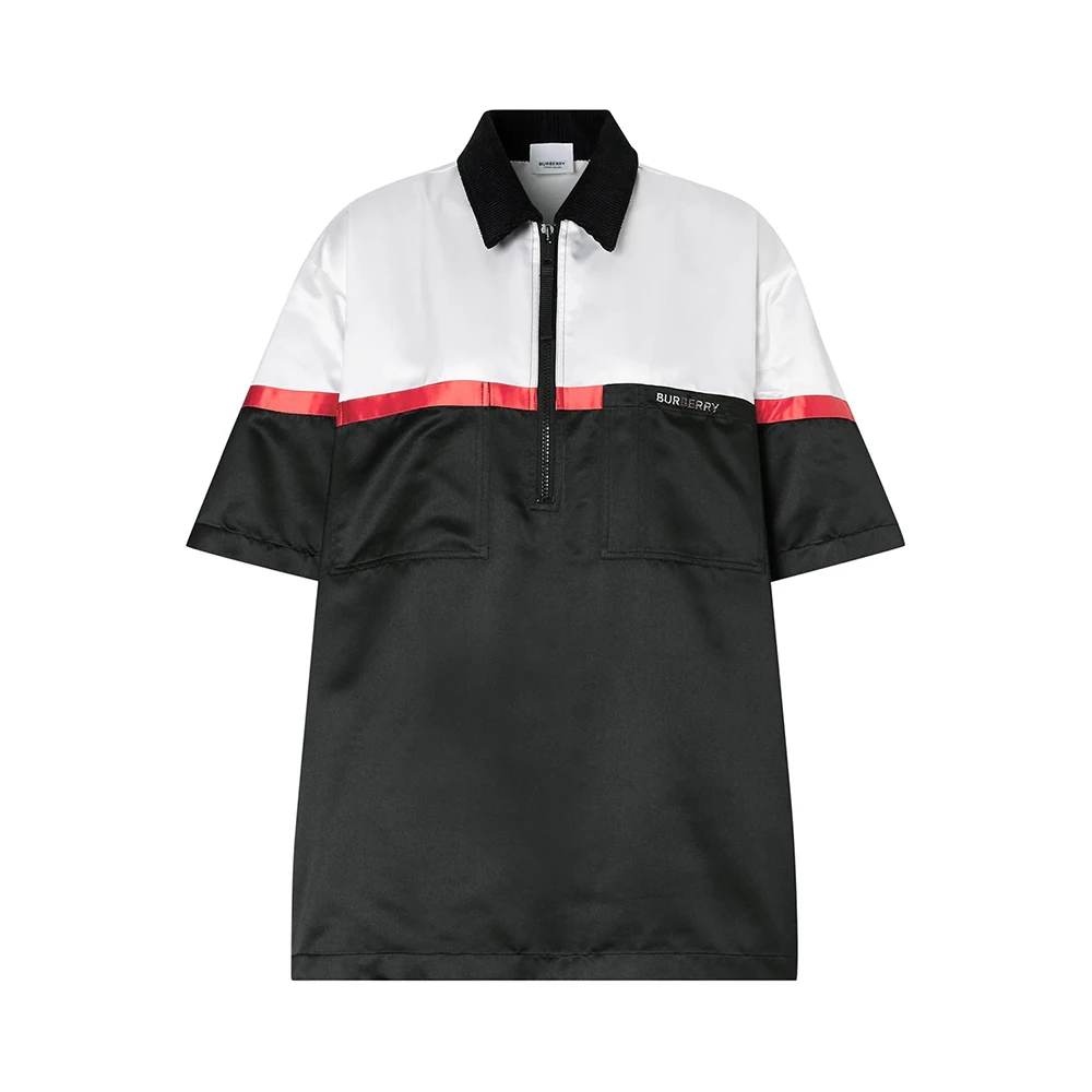 商品Burberry|BURBERRY 拼色女士衬衫 4566933,价格¥4603,第1张图片