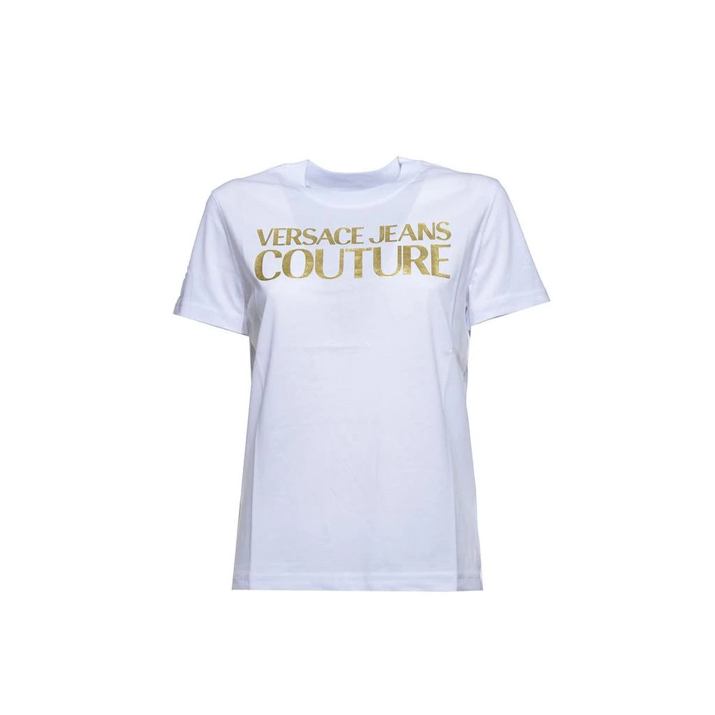 商品Versace|VERSACE JEANS COUTURE T-shirts and Polos White,价格¥842,第1张图片