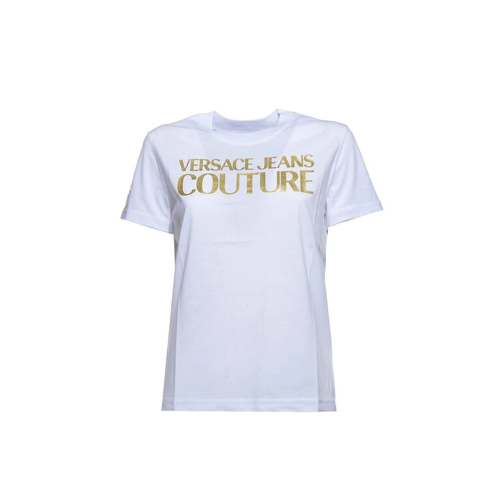 商品Versace|VERSACE JEANS COUTURE T-shirts and Polos White,价格¥811,第1张图片