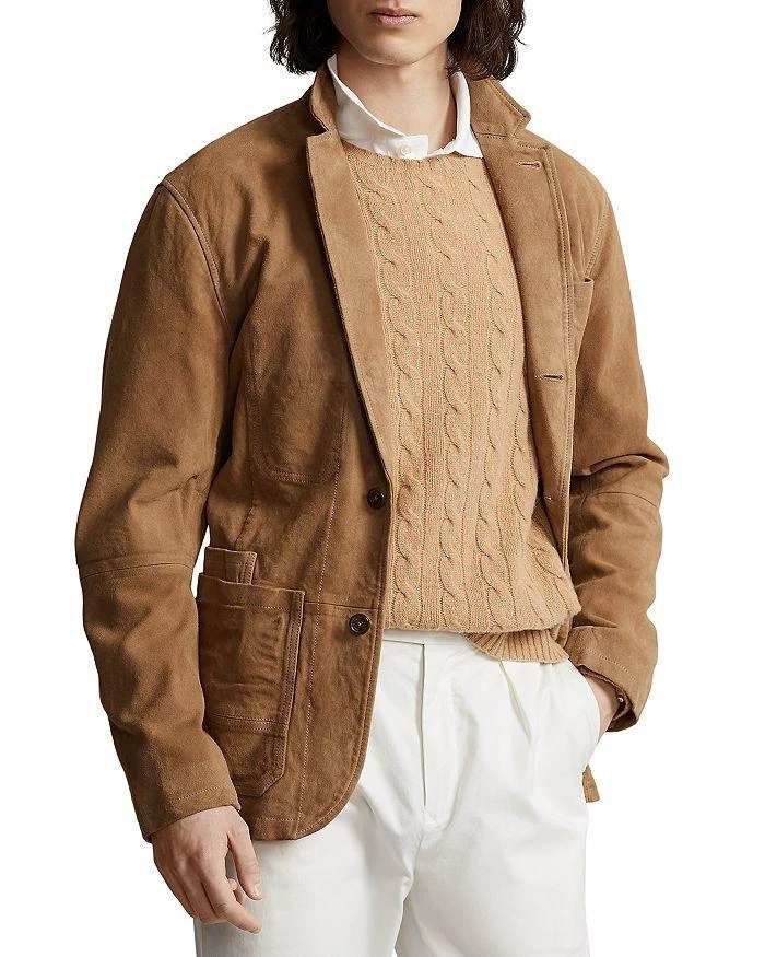 商品Ralph Lauren|Suede Jacket,价格¥5311,第1张图片详细描述