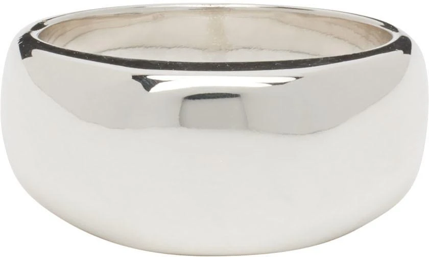 商品Sophie Buhai|Silver Small Consigliere Ring,价格¥1602,第1张图片