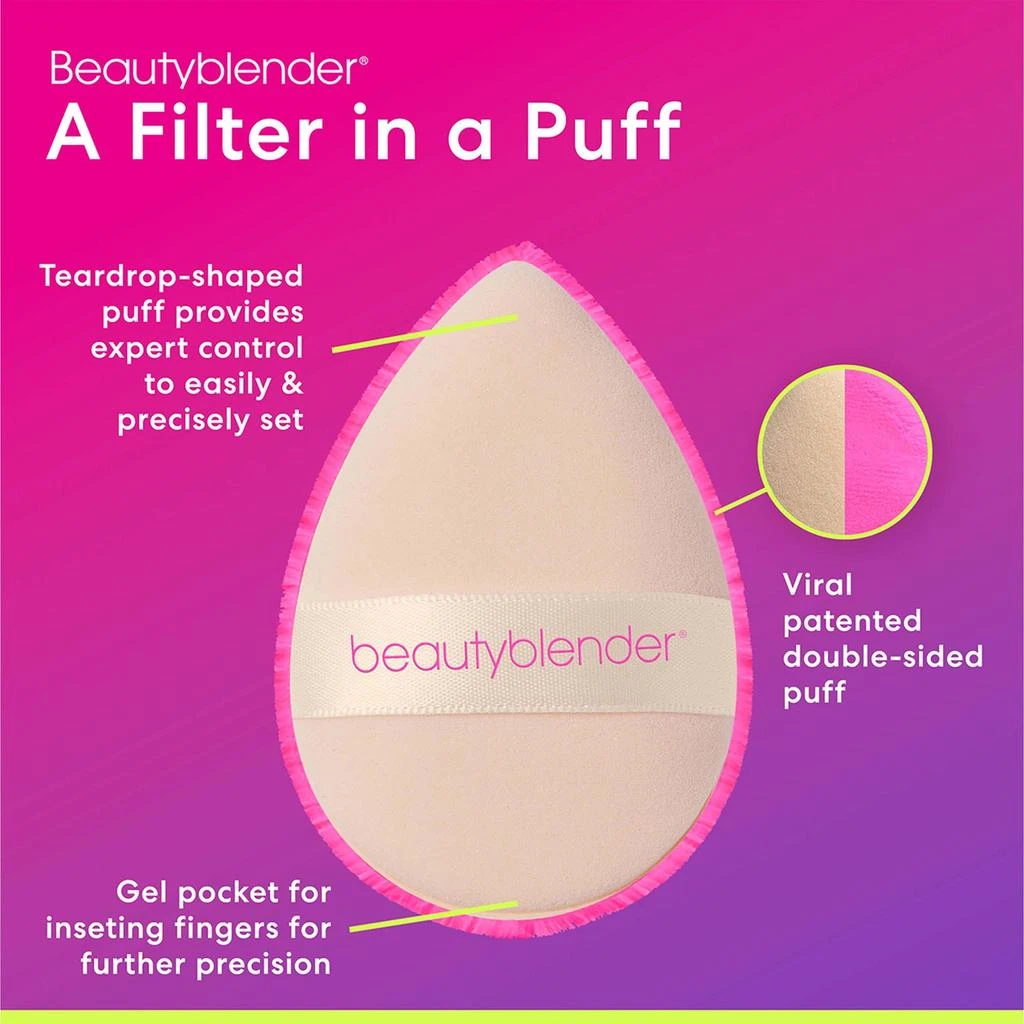 商品beautyblender|beautyblender POWER POCKET PUFF Dual Sided Powder Puff,价格¥125,第5张图片详细描述