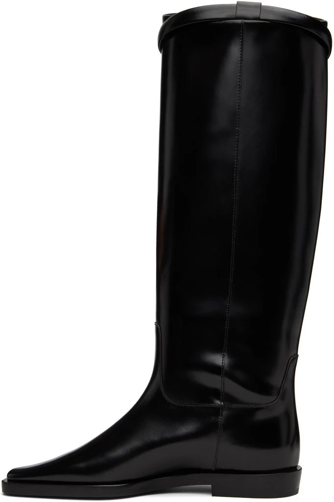 商品Totême|Black 'The Riding' Tall Boots,价格¥8339,第3张图片详细描述