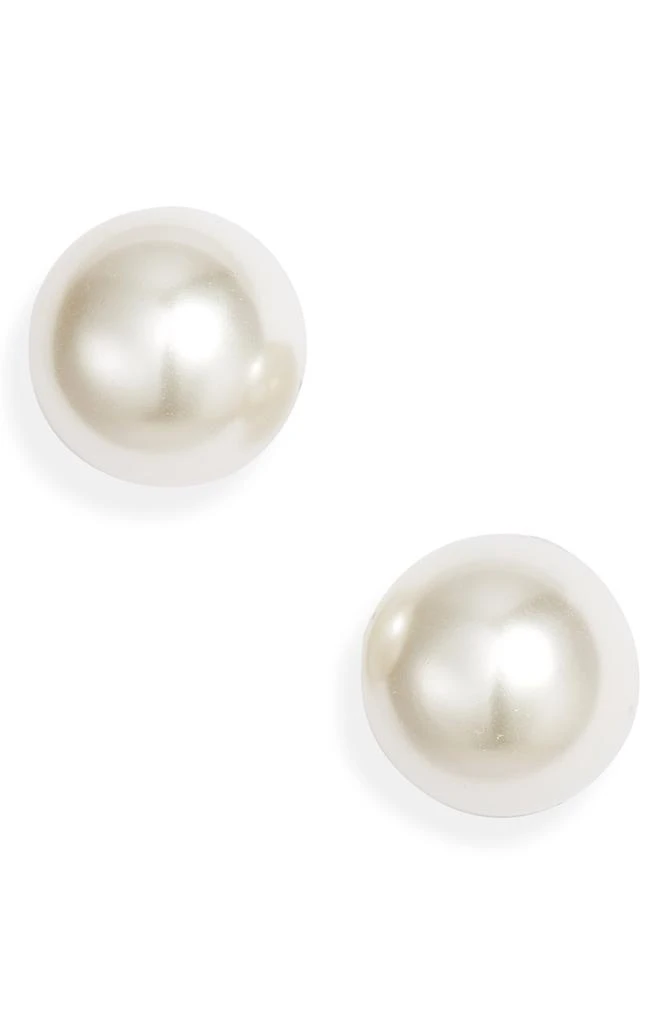 商品Open Edit|Jumbo Faux Pearl Stud Earrings,价格¥48,第1张图片