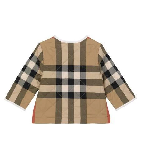 商品Burberry|Baby Vintage Check quilted jacket,价格¥1964,第2张图片详细描述