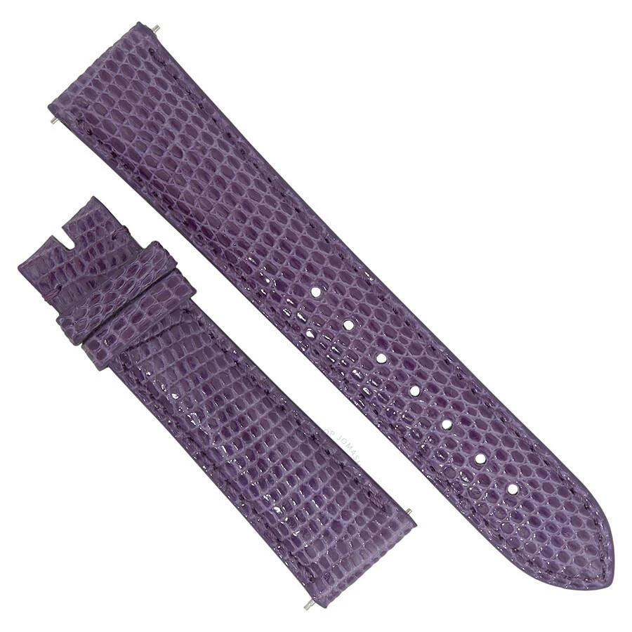 商品Hadley Roma|Shiny Indigo Lizard Leather Strap,价格¥264,第1张图片