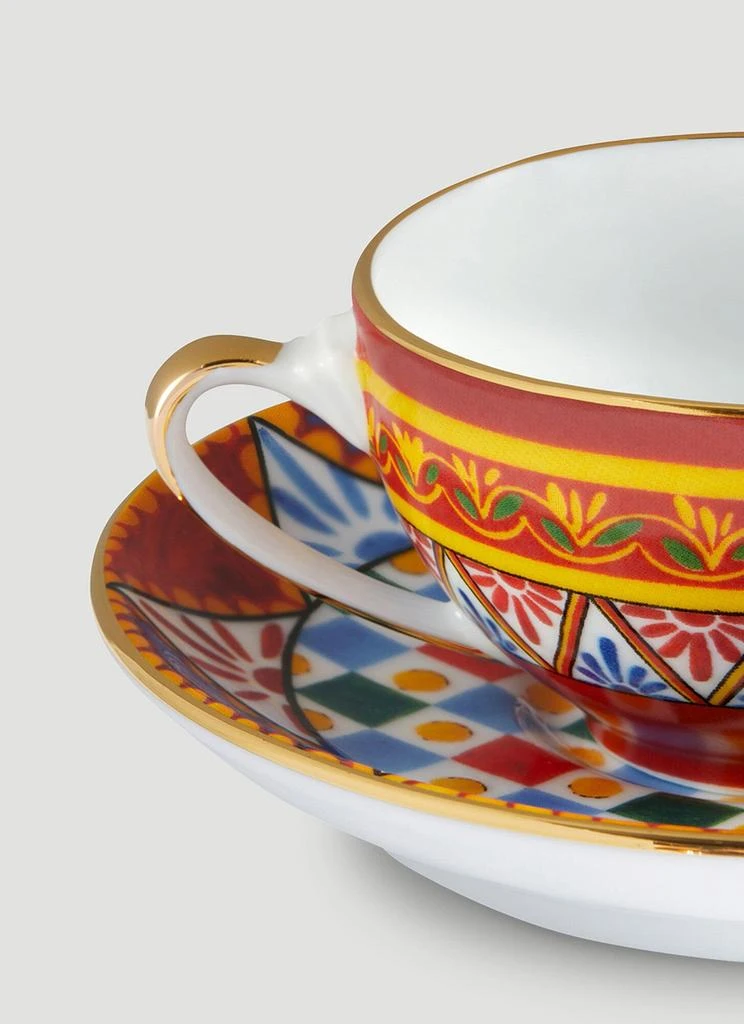 商品Dolce & Gabbana Casa|'Carretto Siciliano' espresso set,价格¥1612,第4张图片详细描述