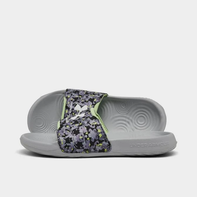 商品Under Armour|Little Kids' Under Armour Ignite Graphic Slide Sandals,价格¥113,第1张图片