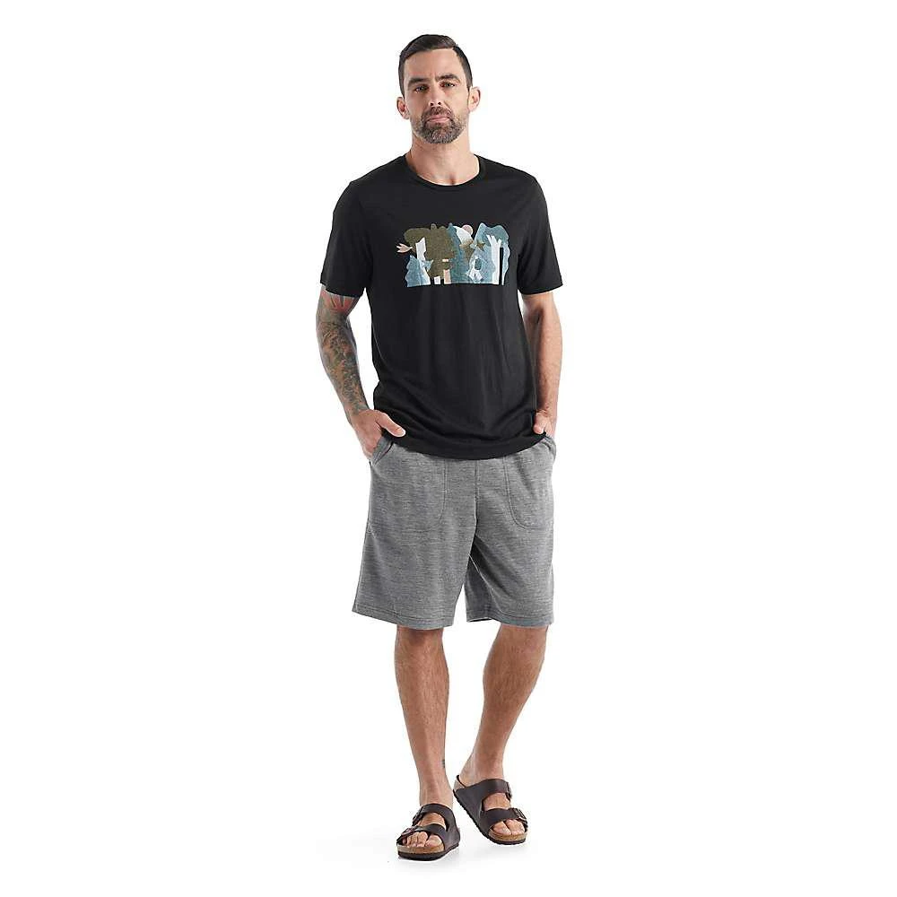 商品Icebreaker|Men's Tech Lite II SS Tee - Forest Wall,价格¥345,第2张图片详细描述