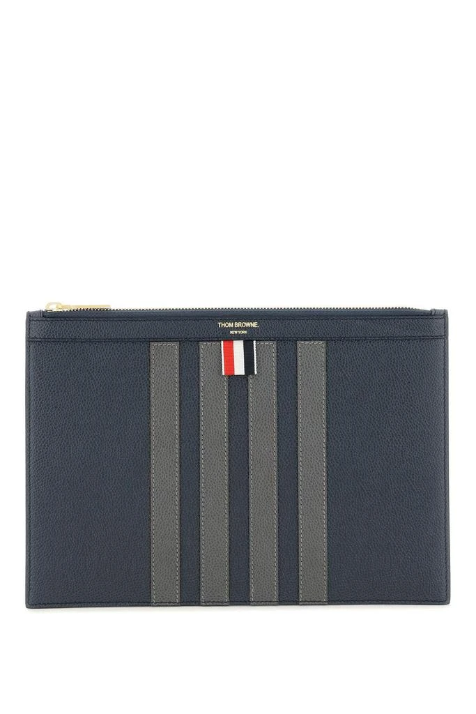 商品Thom Browne|'4-BAR' POUCH,价格¥2577,第1张图片