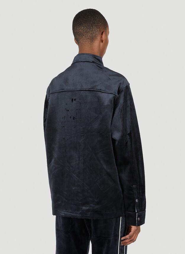Velvet Tang Jacket in Black商品第4张图片规格展示