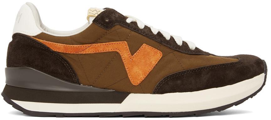 商品VisVim|Brown FKT Runner Sneakers,价格¥5768,第1张图片