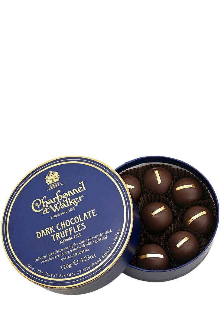 商品Charbonnel et Walker|Dark Chocolate Truffles with Edible Gold Leaf 120g,价格¥158,第1张图片