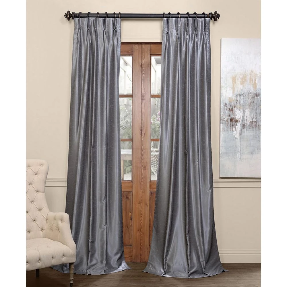 商品Exclusive Fabrics & Furnishings|Vintage Textured Blackout Pleated Panel,价格¥1866,第1张图片