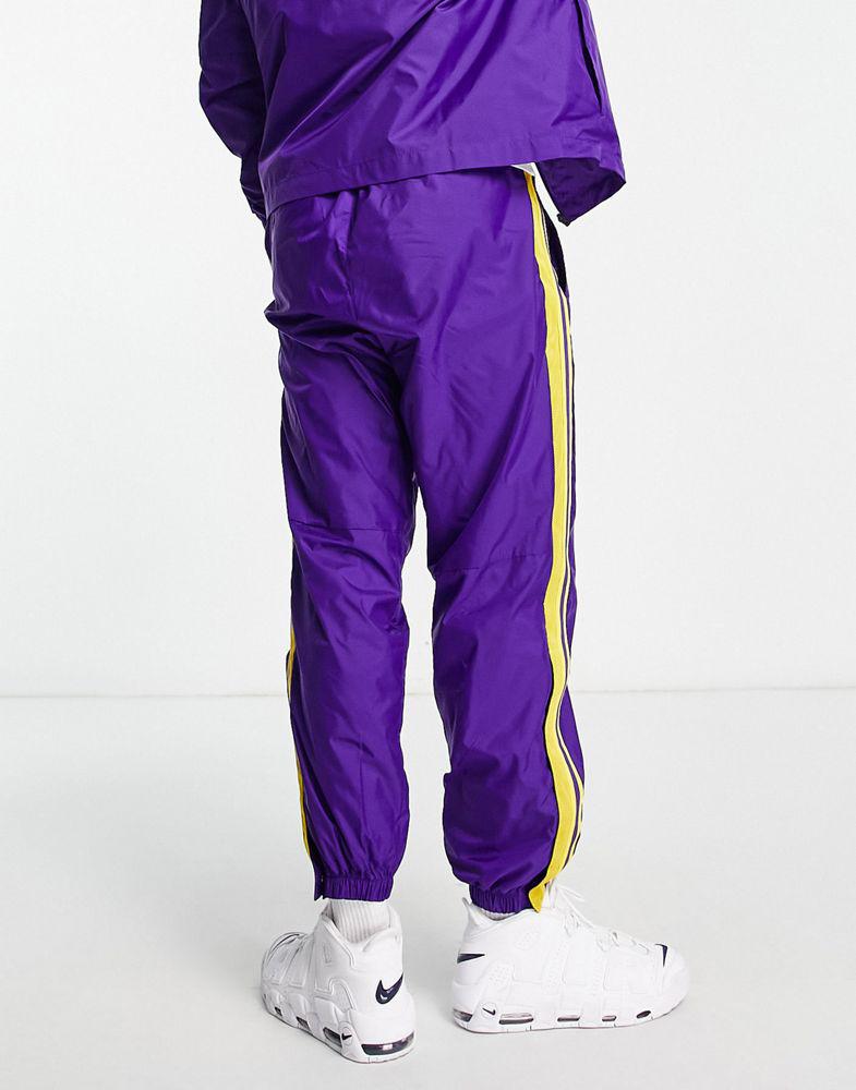 Nike Basketball NBA LA Lakers unisex full tracksuit in purple商品第3张图片规格展示