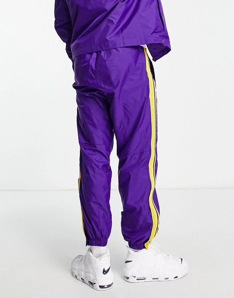 商品NIKE|Nike Basketball NBA LA Lakers unisex full tracksuit in purple,价格¥814,第3张图片详细描述