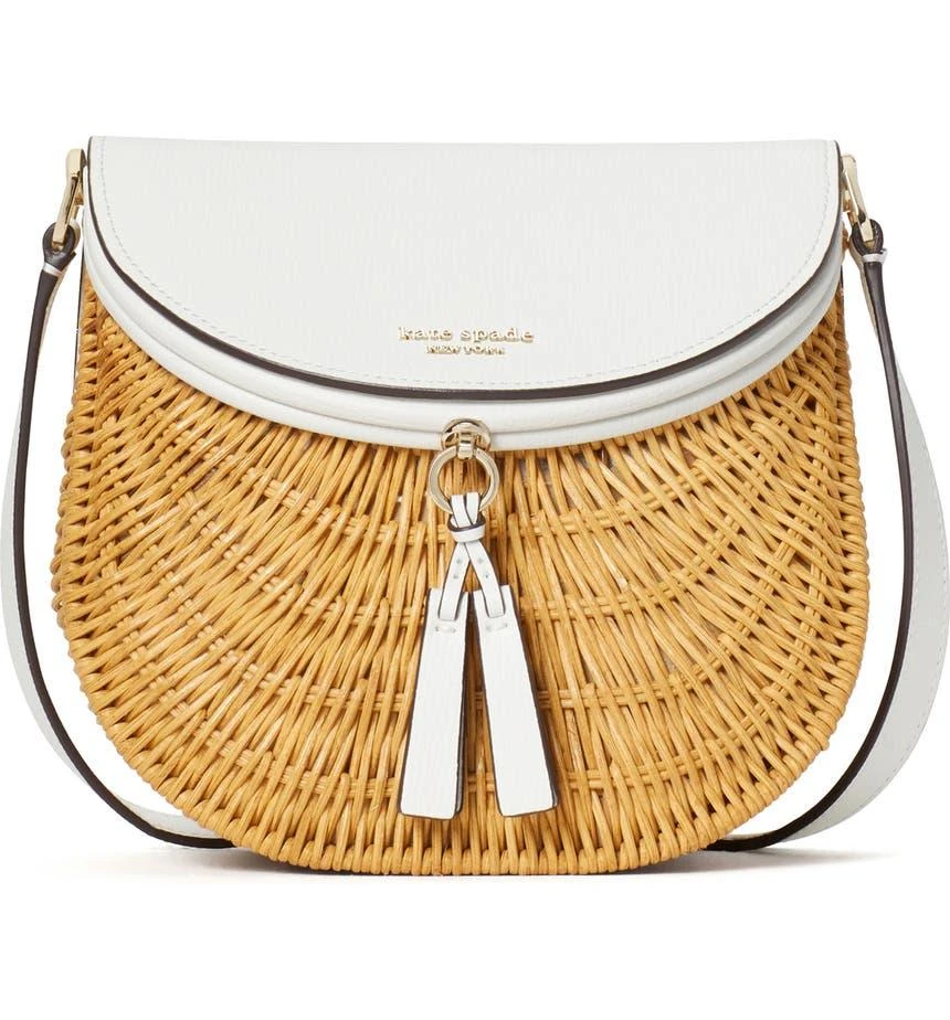 catch medium wicker crossbody bag 商品