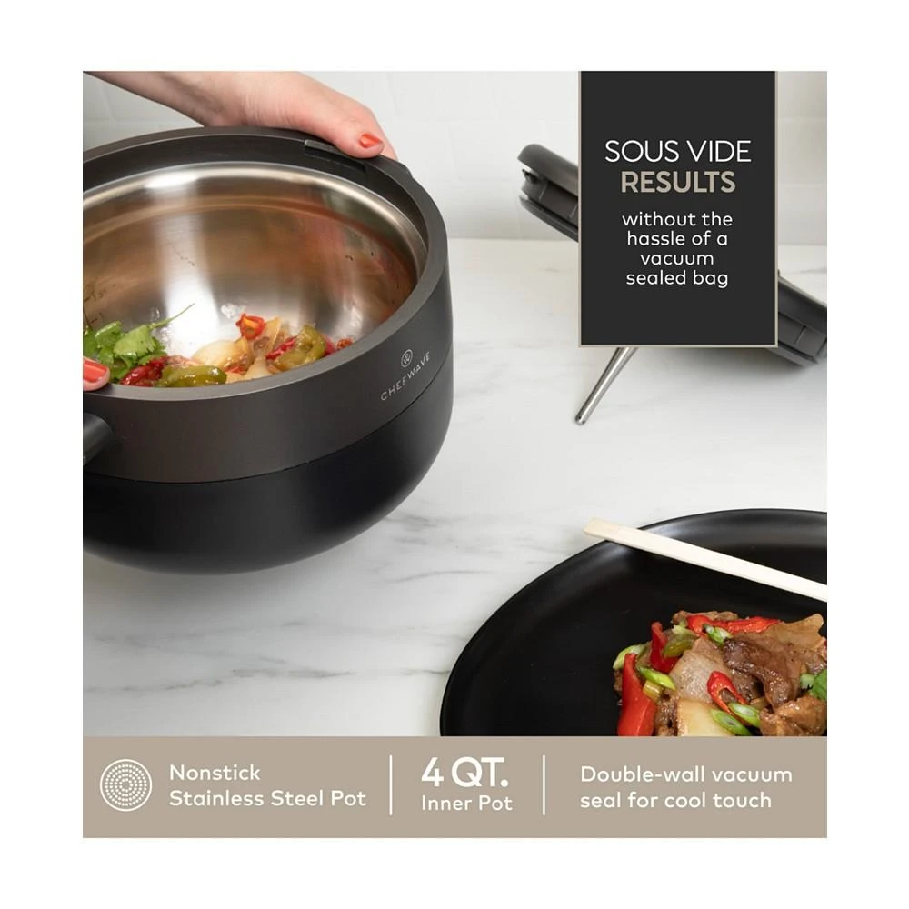 商品ChefWave|4-Qt. 13-in-1 Programmable Multicooker,价格¥1489,第2张图片详细描述