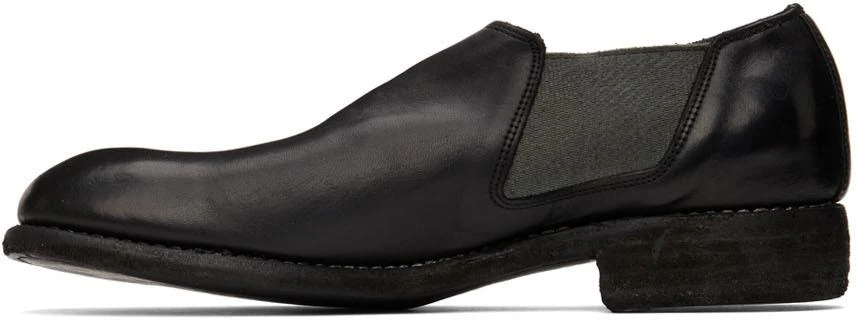 商品guidi|Black Leather 990E Loafers,价格¥4026,第3张图片详细描述