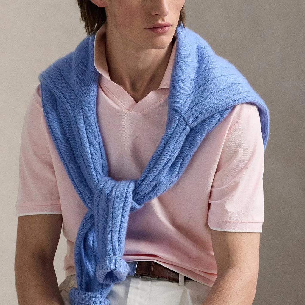 商品Ralph Lauren|Jonny Cotton-Piqué Polo Shirt,价格¥1404,第5张图片详细描述