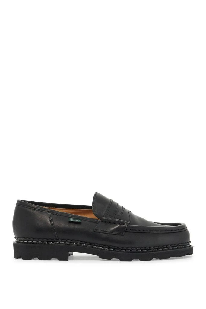 商品Paraboot|leather reims penny loafers,价格¥2061,第1张图片