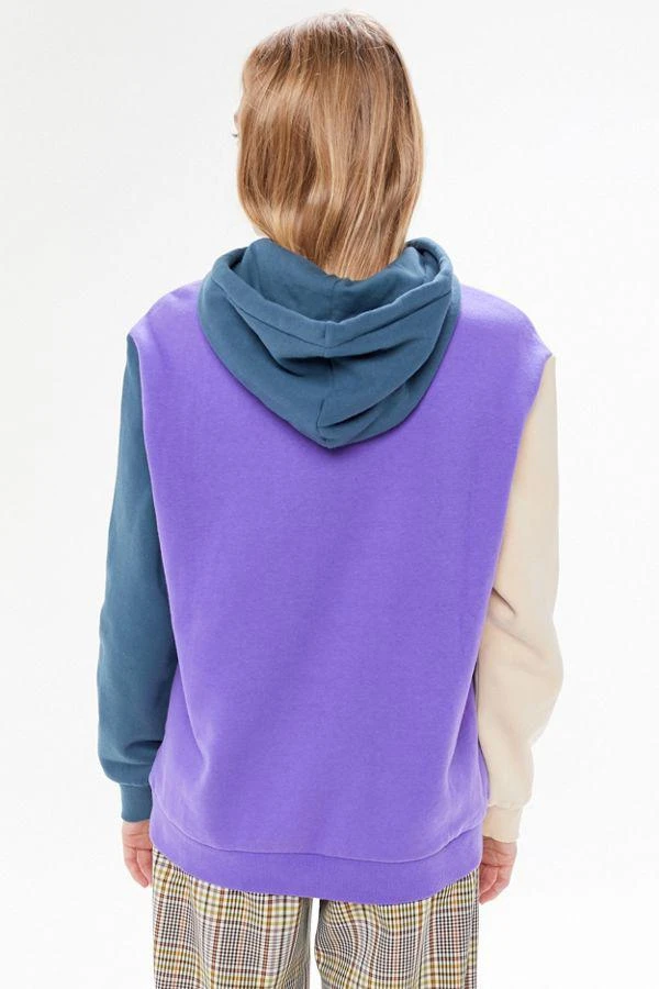 商品Fila|FILA UO Exclusive Dericia Colorblock Hoodie Sweatshirt,价格¥227,第4张图片详细描述