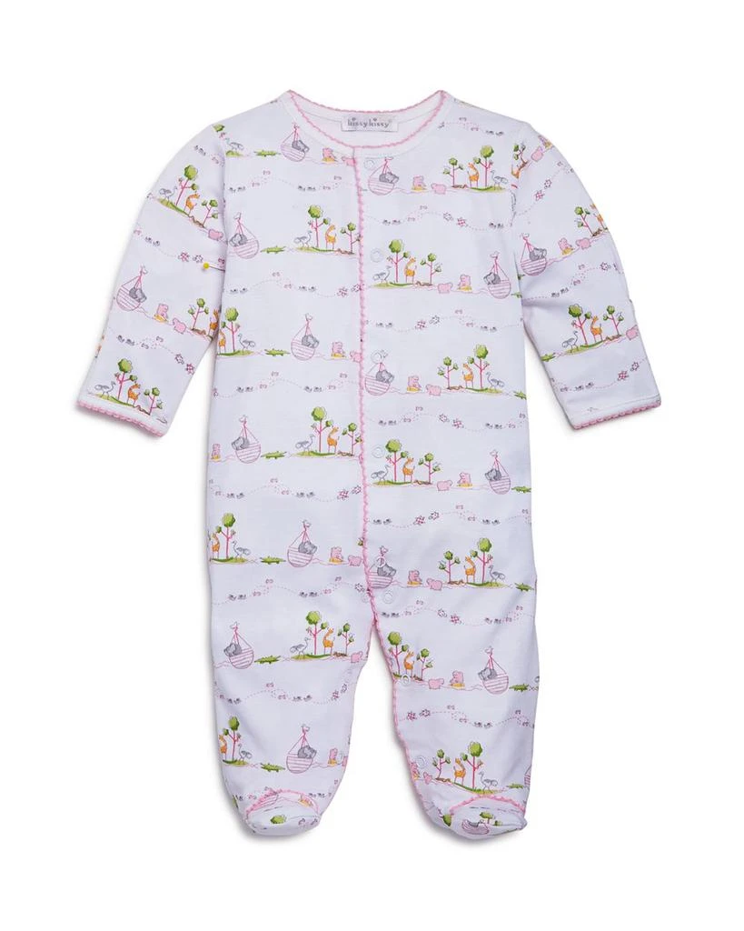 商品Kissy Kissy|Girls' Noah's Ark Print Footie - Baby,价格¥353,第1张图片