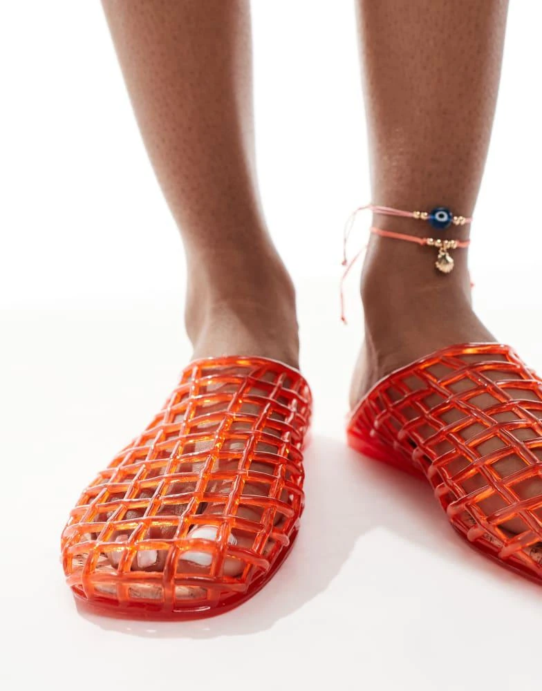 商品Cotton:On|Cotton On Jade jelly mule in pink,价格¥196,第3张图片详细描述