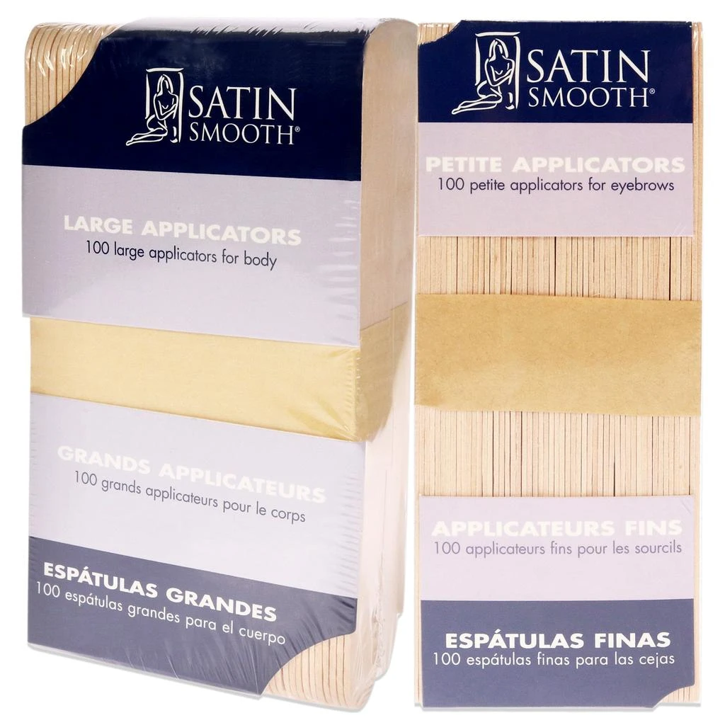 商品Satin Smooth|Large Applicators by  for Women - 100 Pc Sticks,价格¥117,第3张图片详细描述