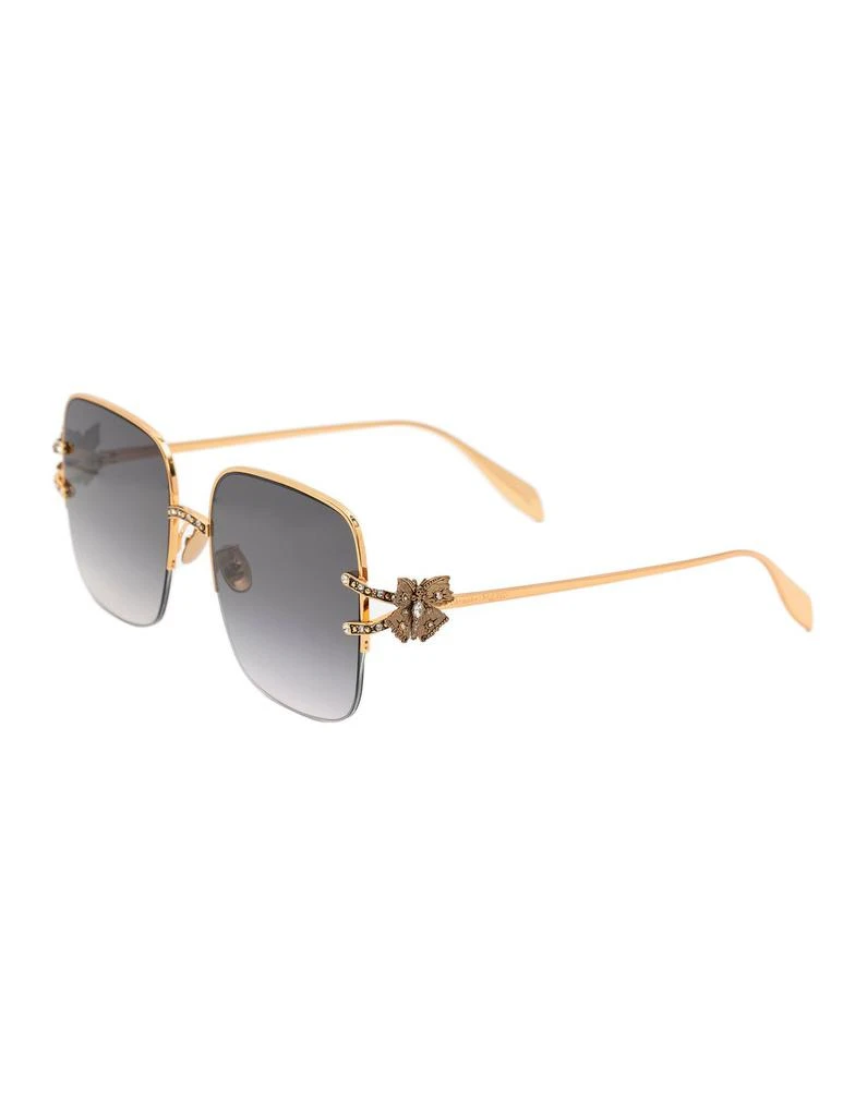 商品Alexander McQueen|Alexander McQueen Eyewear Butterfly Embellished Square-Frame Sunglasses,价格¥4821,第2张图片详细描述