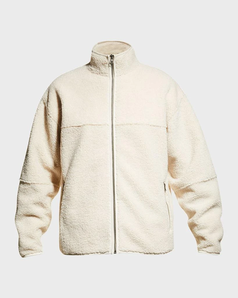 商品Vince|Men's Solid Sherpa Jacket,价格¥1604,第2张图片详细描述