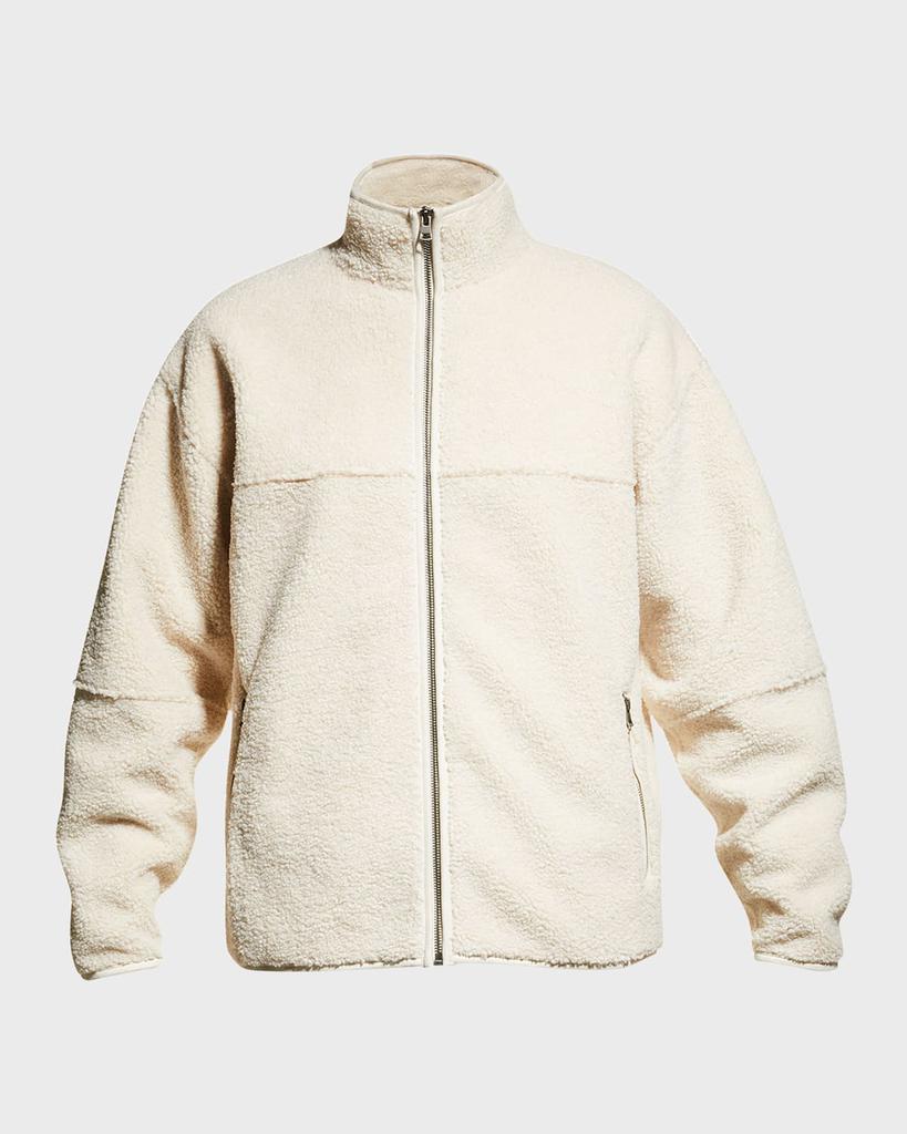 商品Vince|Men's Solid Sherpa Jacket,价格¥2887,第4张图片详细描述