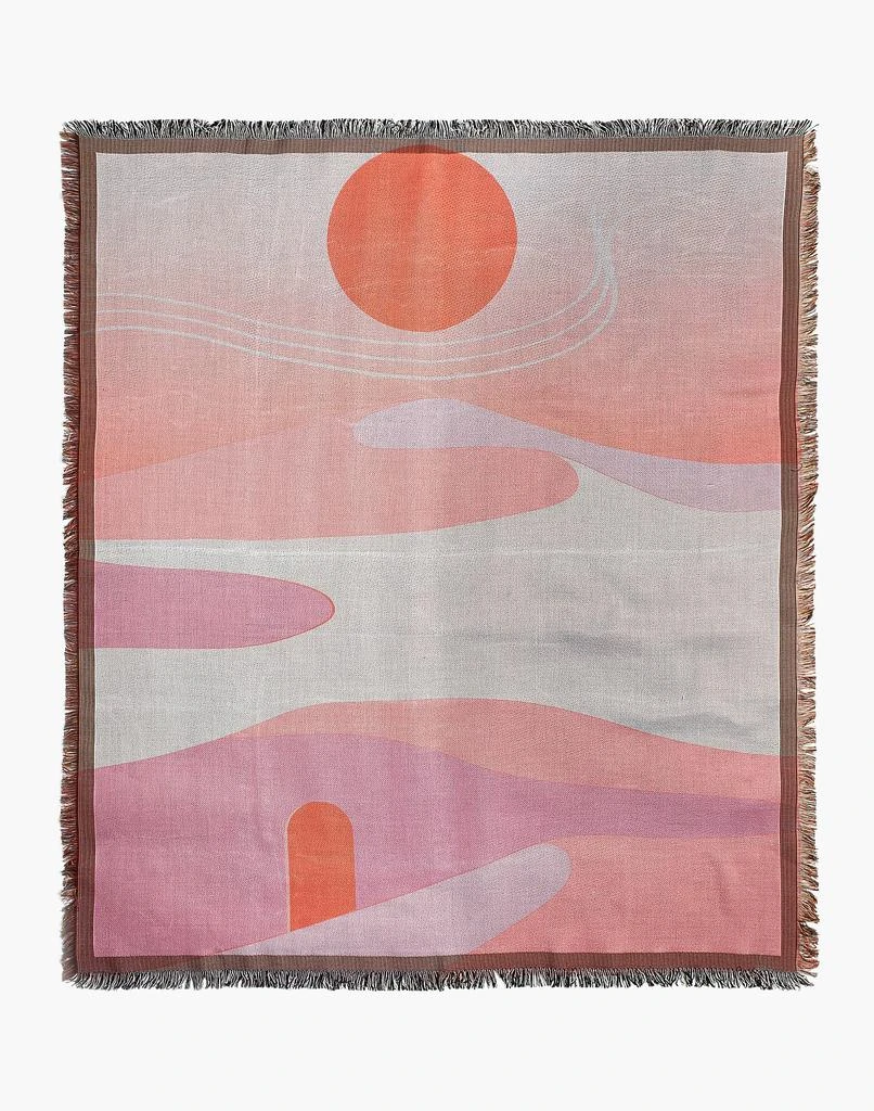 商品Madewell|Buhlaixe Studio Burnt Sun Throw Blanket,价格¥955,第3张图片详细描述