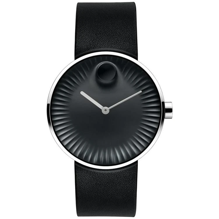 商品Movado|男士瑞界硅胶腕带手表,价格¥3144,第1张图片